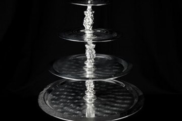 4-Tier Tray, Stainless